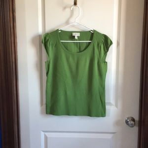 Cap Sleeve Shirt Ann Taylor Loft